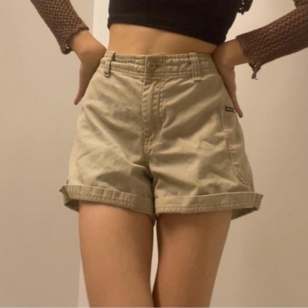 Nautica Women's Tan Cargo Shorts